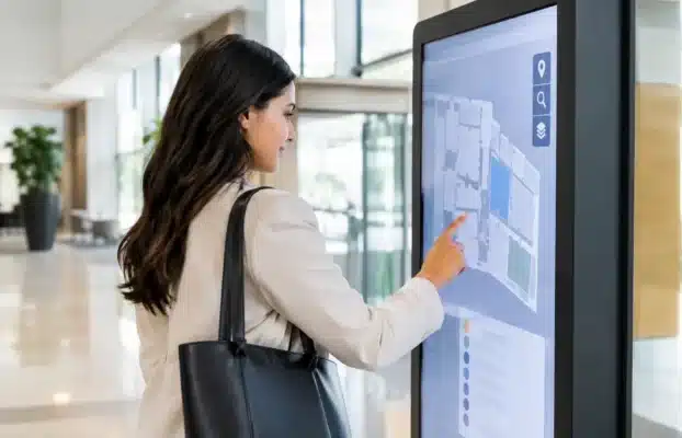 How a Digital Wayfinding Directory System Works